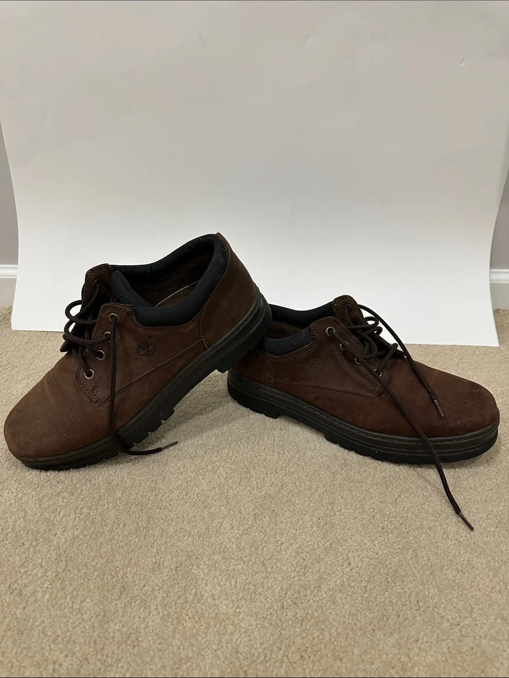 Men's Brown Lace-Up Casual Shoes